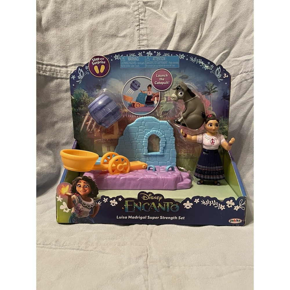 NEW Walt Disney Encanto Luisa Madrigal Super Strength Set Toy from JAKKS Pacific